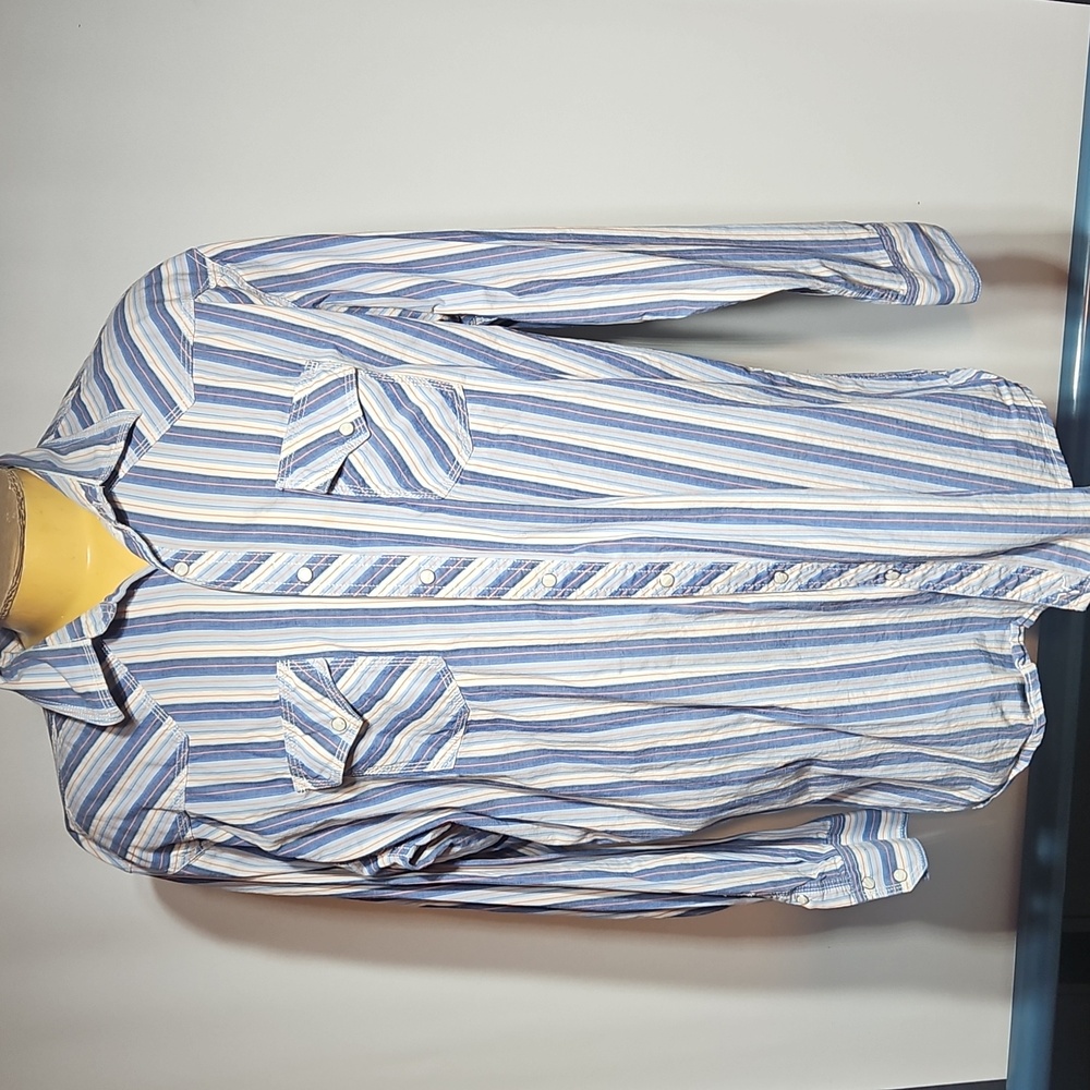 Wrangler 20X cowboy snap up shirt